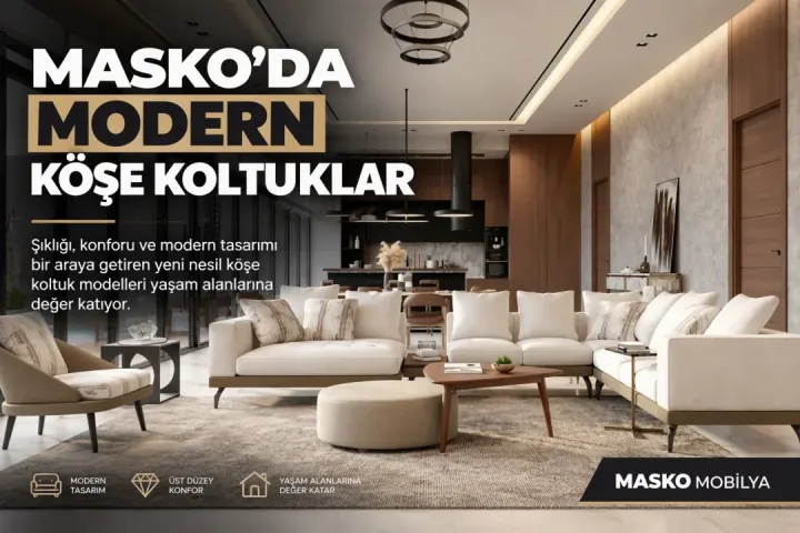 Modern ve Lüks Köşe Koltuk Modelleri