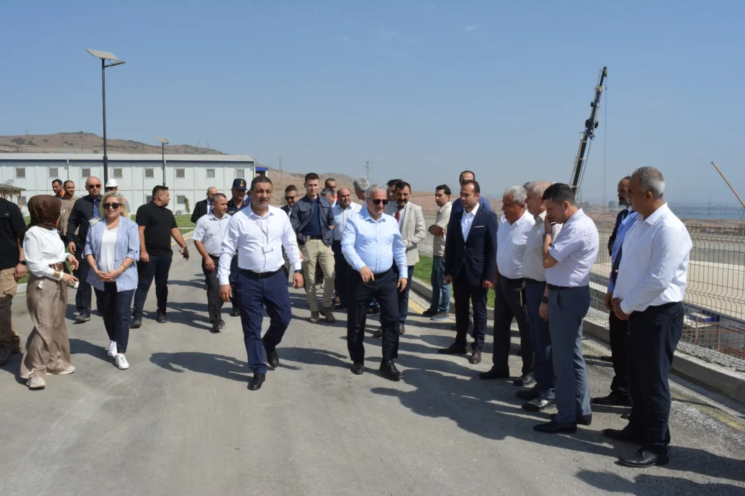 Kaymakam Kurtyemez, Rönasan Firmasının Çalışmalarını Yerinde İnceledi