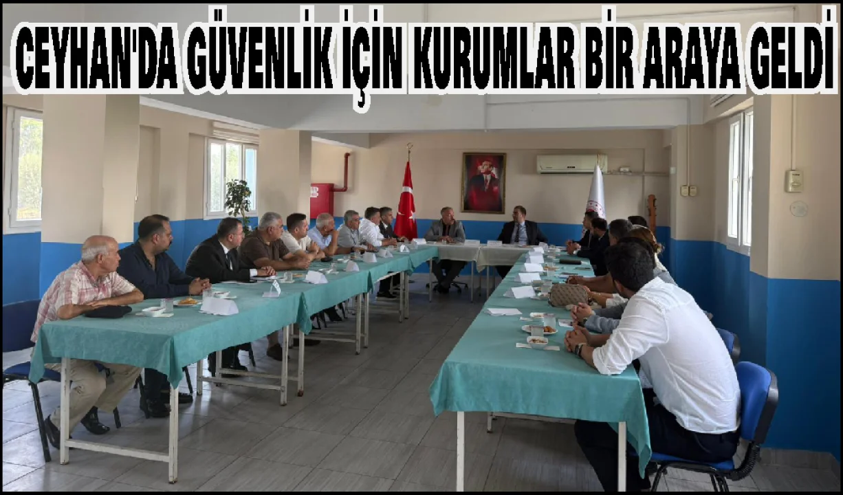 Ceyhan’da Koruma Kurulu Toplantısı Yapıldı