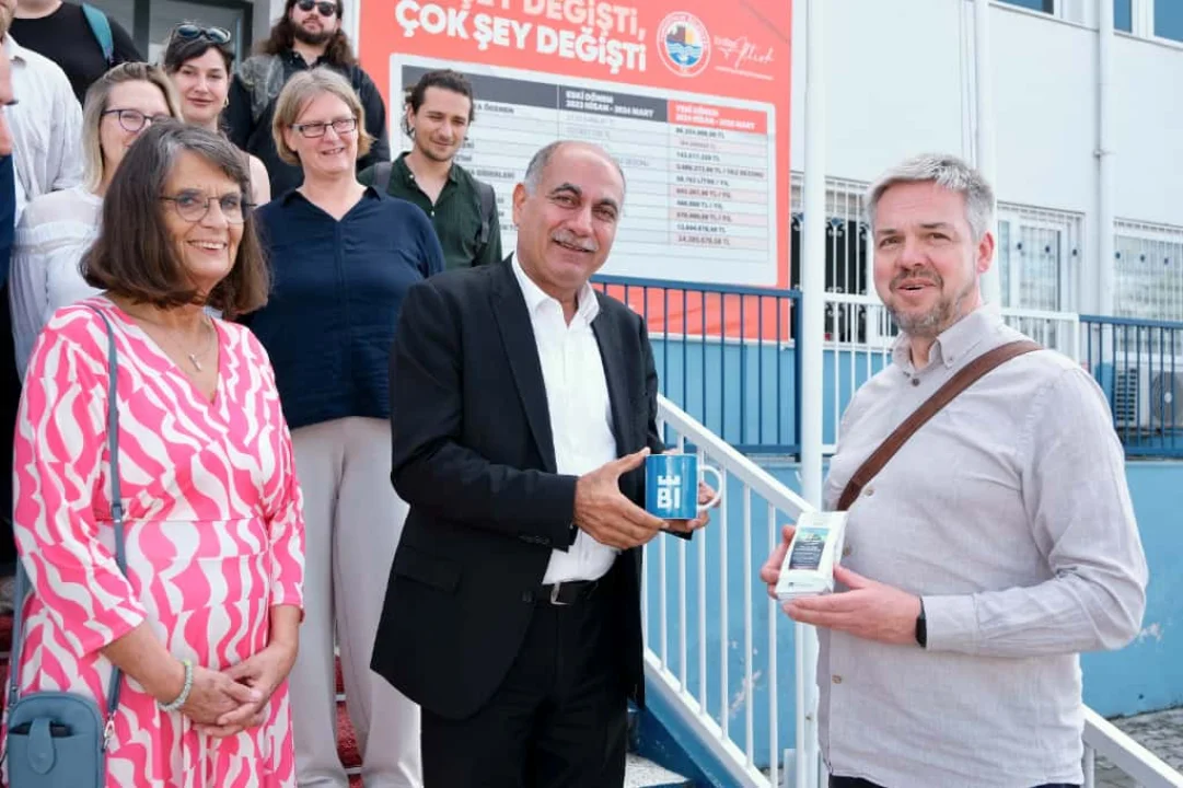 Yumurtalık, Alman gençleri ağırladı