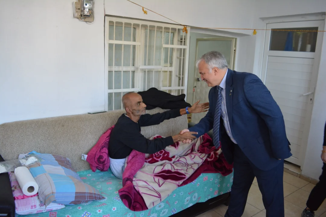 Kaymakam Kurtyemez’den Ev Ev Hasta Ziyareti