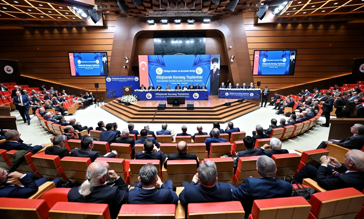 TOBB Müşterek Konseyi Toplandı — Cumhurbaşkanı Yardımcısı Cevdet Yılmaz Katıldı