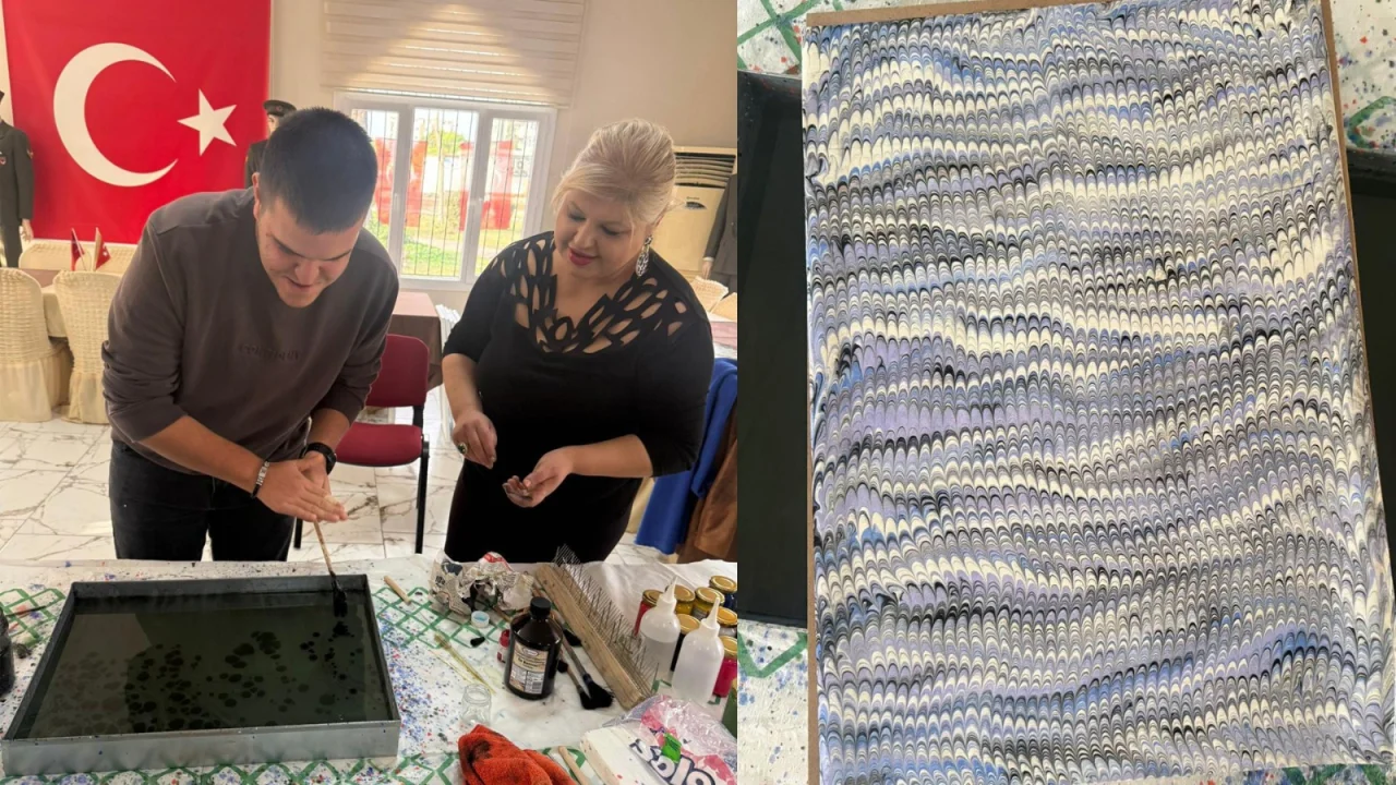 Ebru Sanatıyla Duygular Renkleniyor