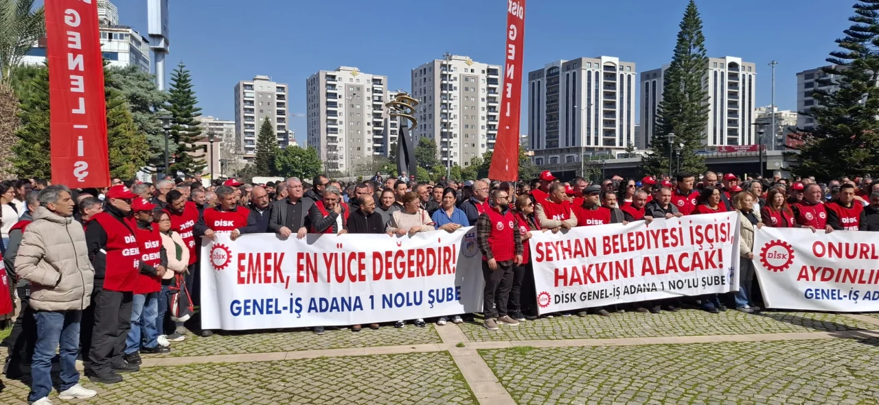 Seyhan Belediyesi’nde İşçi İsyanı: 