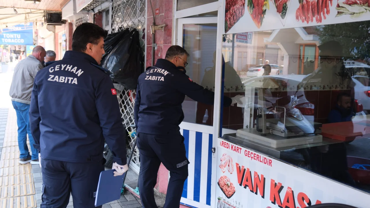 Kasaplarda Fiyat Şeffaflığı ve Hijyen: Ceyhan Belediyesi Taviz Vermiyor