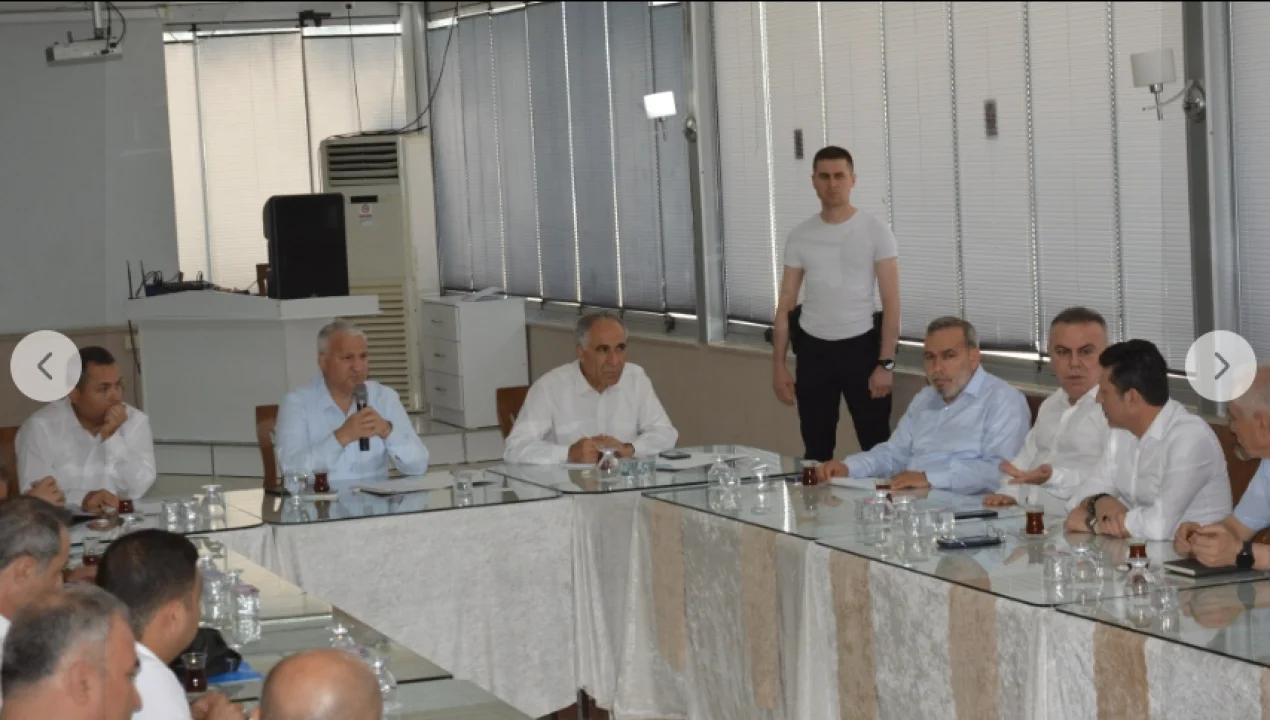 Kurum Amirleri Ceyhan İçin Rapor Sundu: Güncel Çalışmalar Kapsamlı Şekilde Ele Alındı
