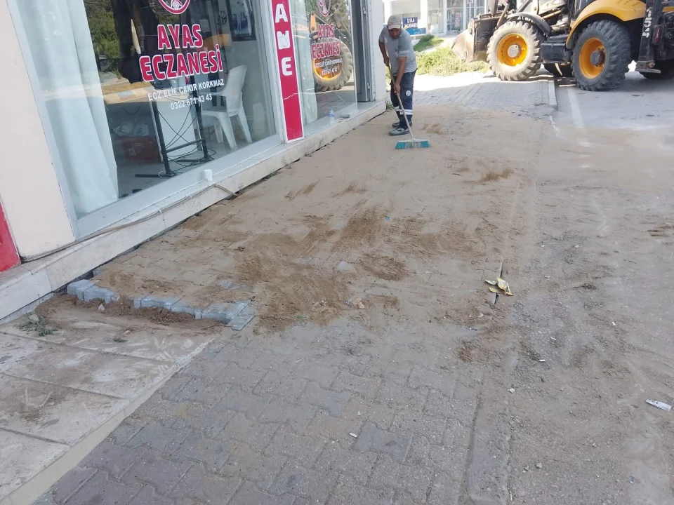 Yumurtalık’ta Ulaşım Konforu Artıyor: Dervişiye Ve İlçe Merkezinde Yoğun Mesai