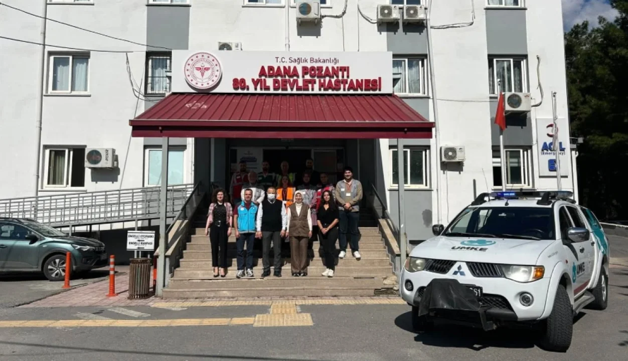 Pozantı 80. Yıl Devlet Hastanesi’nde Nefes Kesen Afet ve Acil Durum Tatbikatı